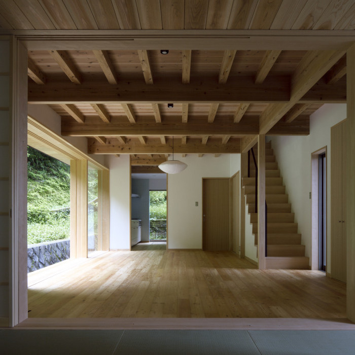Higashiyama House Living Room Interior Design