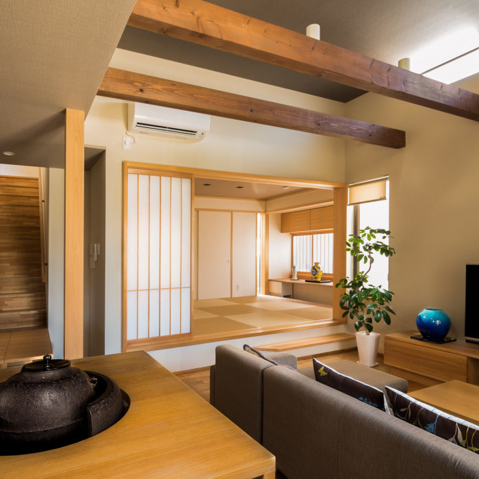 House in Takarazuka Dining Room Japanese Design