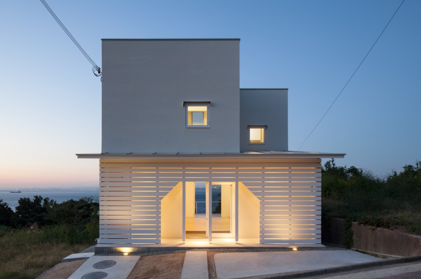 House on Awaji island Exterior Design