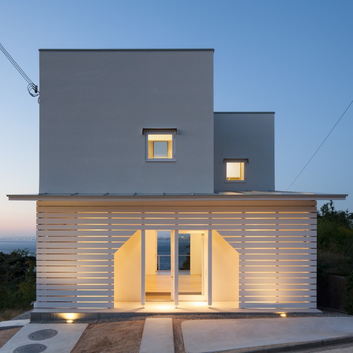 House on Awaji island Exterior Design
