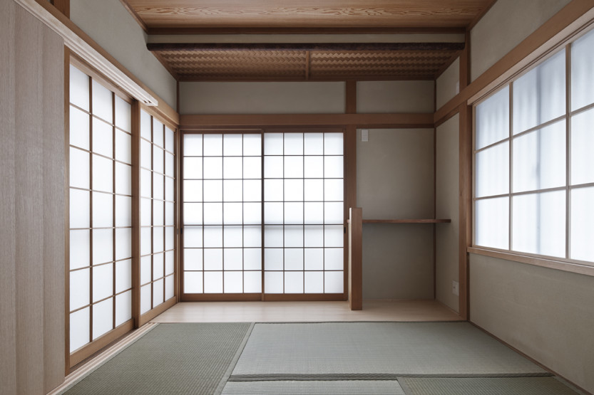House in Murasakino Japanese Style Decor Bedroom