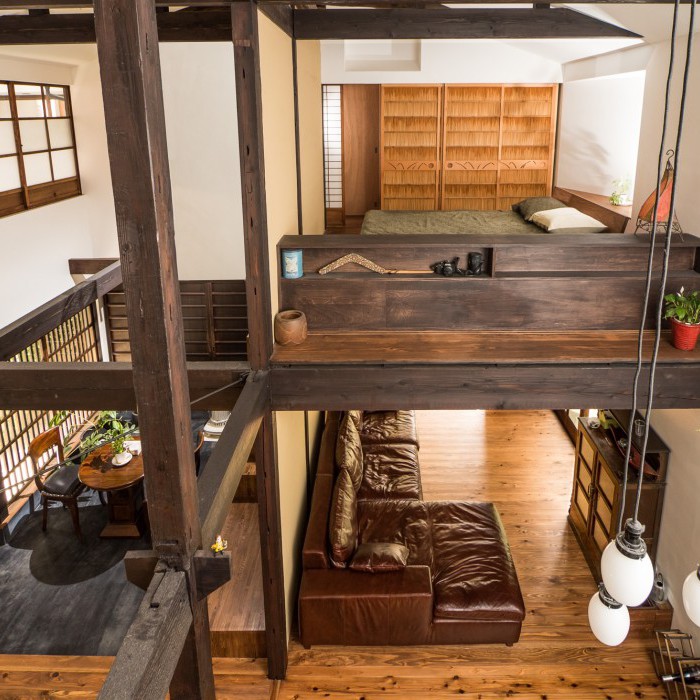 House in Nagakura-cho Bedroom Design Japanese Style