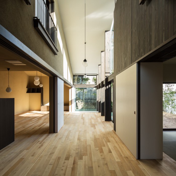 Kawanishi House  Living Room Japanese Decor Interior