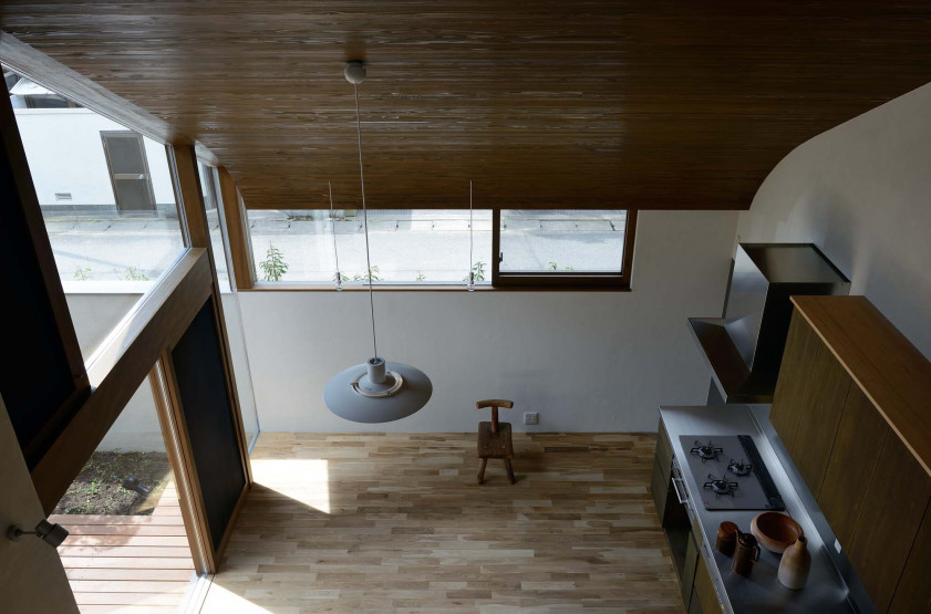 House in Matsugasaki Kitchen Japanese Modern Design